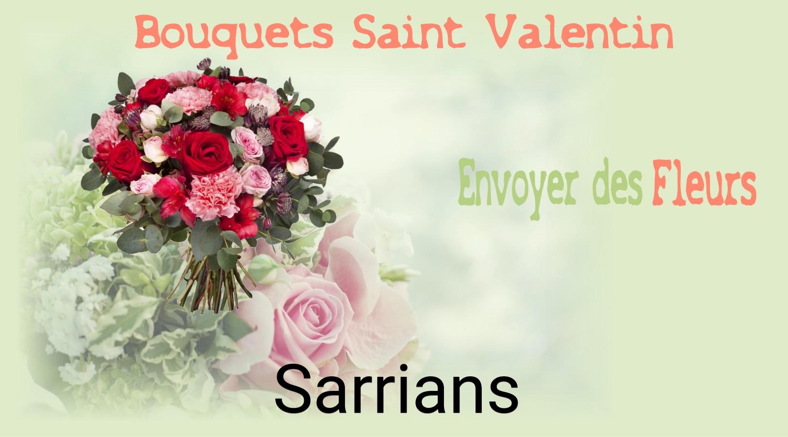 Roses de Saint-Valentin livrées à Sarrians